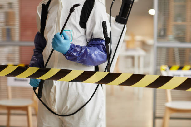 Professional Biohazard Cleanup technician working in Hopkins, MN